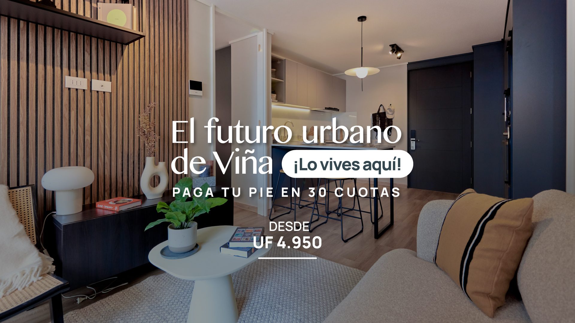 Interior de departamento Parque Granadilla. Desde UF 4.950